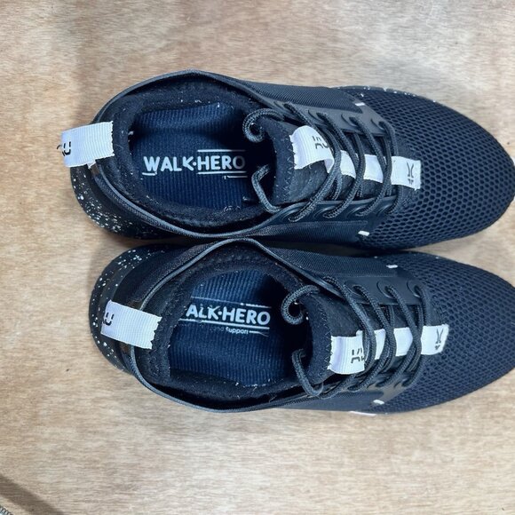 Kuru Atom Women Size 7.5 Wide Black Running Training - Picture 8 of 9